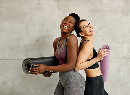 Mujeres haciendo ejercicio